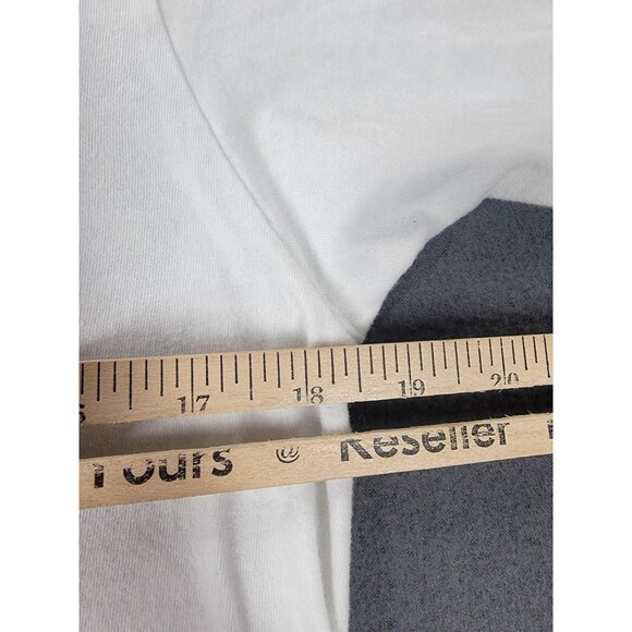 Archaic Shirt Mens Medium White Skull Wings Graphic Made USA Short Sleeve Tee - Picture 8 of 10